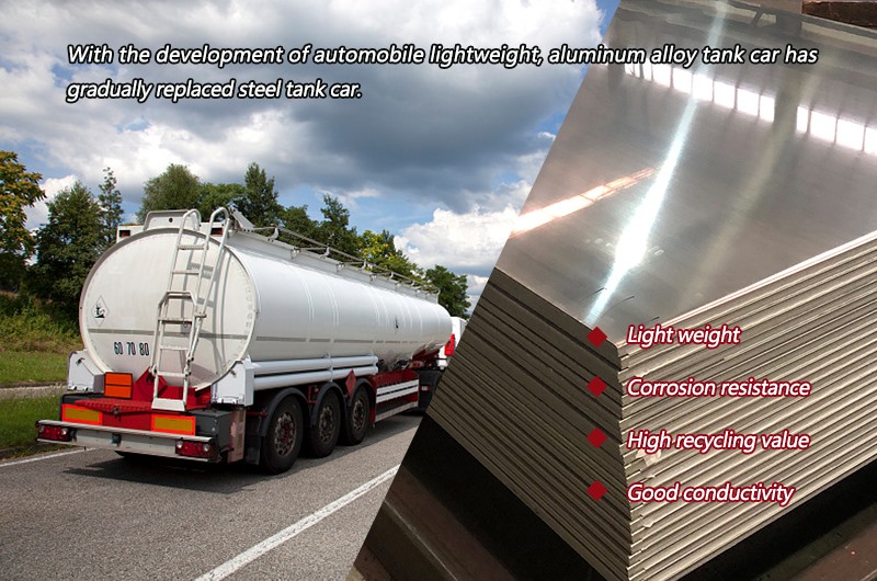 5754 aluminum sheet for tanker truck