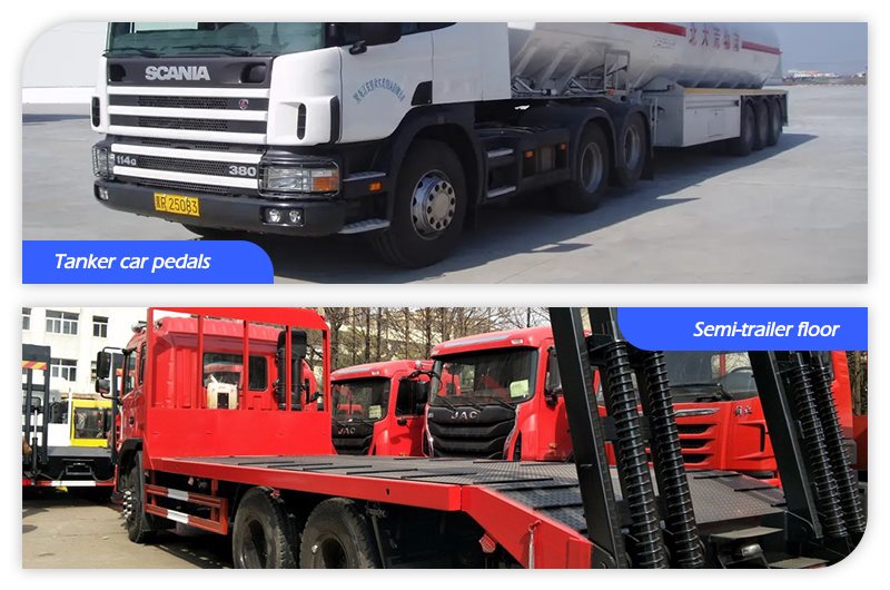 Tanker kamyon için 5052 H114 alüminyum sırt plakası