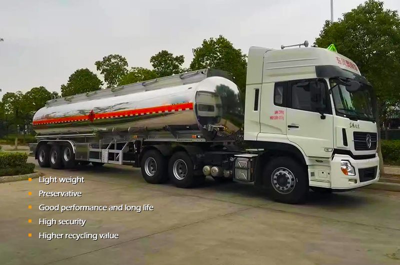 The difference between 5083 aluminum alloy oil tank truck and Q235 carbon steel oil tank truck