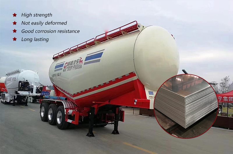 5083-H111 / O lembaran aluminium ekstra lebar untuk truk tangki